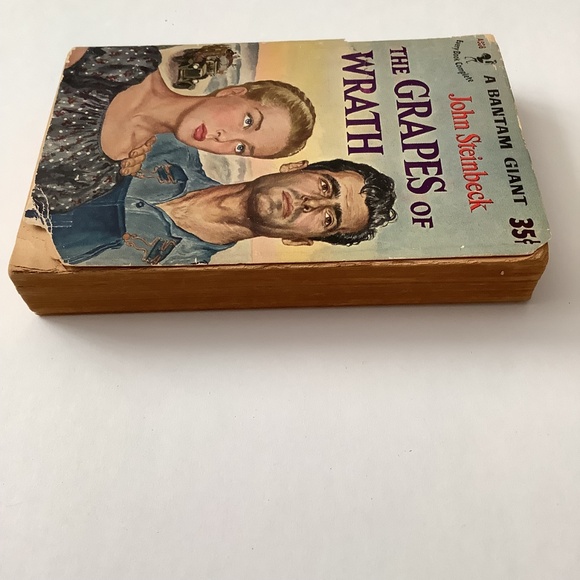 THE GRAPES OF WRATH (A BANTAM GIANT) John Steinbeck VINTAGE 1951 Edition - Picture 5 of 5